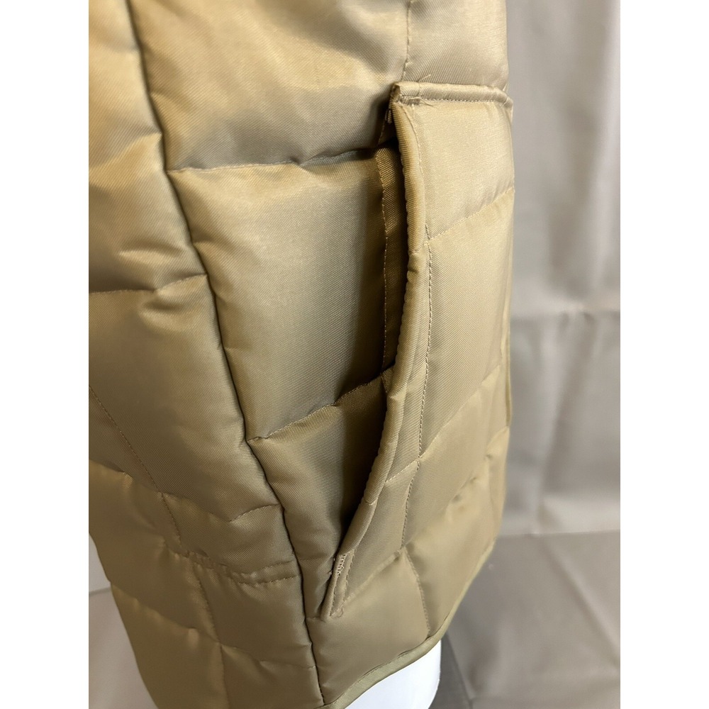 Vintage Dacron Hollofil 808 Tan Insulated Vest Size Small NOS NWT USA Made - Picture 5 of 12